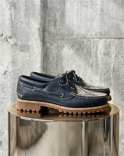 Timberland - Authentic Boat Shoe Loafers - Snake Print Suede